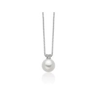 Necklace Miluna Woman in Silver Perla PCL6886
